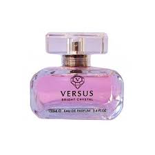 عطر ادکلن زنانه ورساچه برایت کریستال صورتی فراگرنس ورد ورسوس برایت کریستال (Fragrance World Versace Bright Crystal)