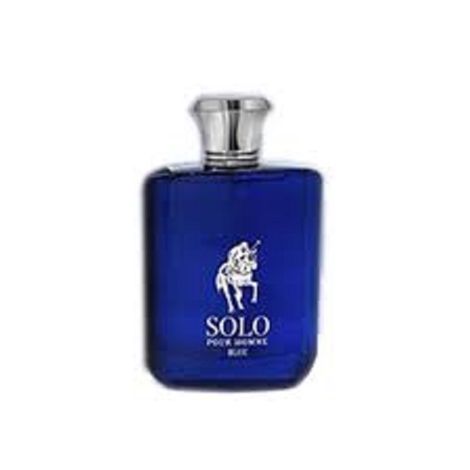 عطر ادکلن مردانه رالف لورن پولو آبی فرگرانس سولو بلو (Fragrance World Polo Blue)