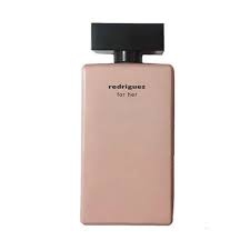 عطر ادکلن زنانه نارسیسو رودریگز صورتی فراگرنس ورد ردریگز فور هر (Fragrance World Narciso Rodriguez for Her Eau de Parfum) جعبه مشکی